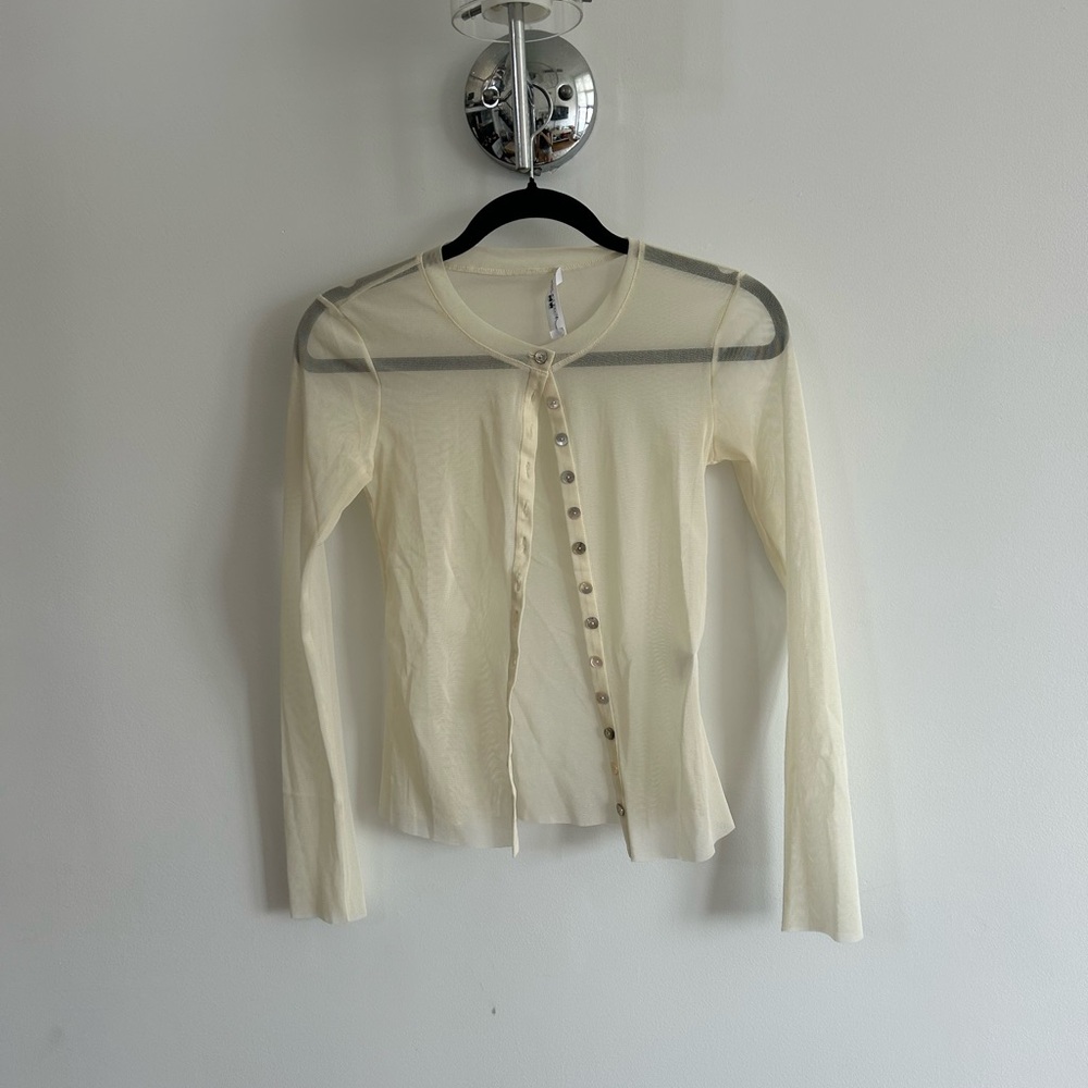Orseund Iris Sheer Cardigan